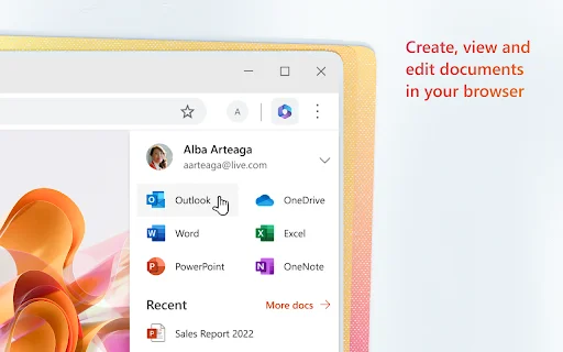 Microsoft 365: Accede a Word, Excel y PowerPoint en tu navegador - Screenshot 1