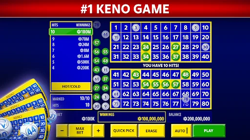 Descargar Vegas Keno by Pokerist – El Mejor Keno de Casino Gratis - Screenshot 17