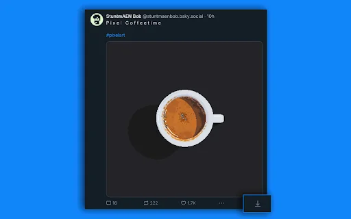 Bluesky Media Downloader: Descarga fotos y videos de alta calidad - Screenshot 1