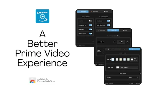 Prime Video Enhancer: Elimina superposiciones y mejora tu streaming - Screenshot 1