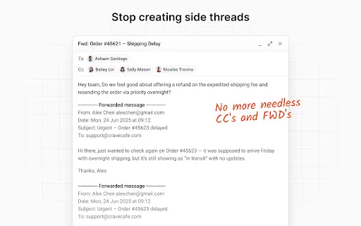 Streak Email Sharing: Comparte correos de Gmail fácilmente - Screenshot 4