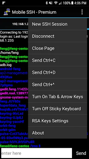 Mobile SSH Premium: Acceso Remoto Seguro y Profesional en Android - Screenshot 17