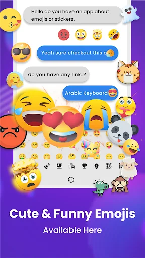 Descargar Arabic AI Keyboard: Teclado Inteligente con IA y Emojis - Screenshot 16