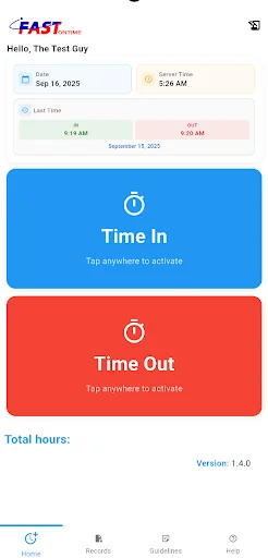 Descargar FAST Ontime Mobile: Registro de Asistencia Eficiente - Screenshot 3