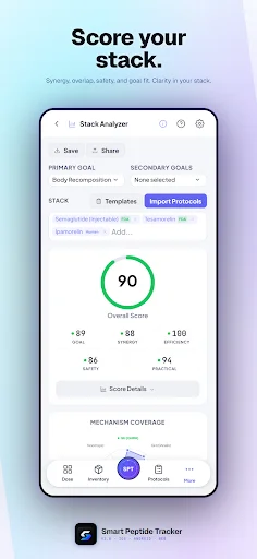 Smart Peptide Tracker: Optimiza tu Seguimiento de Péptidos - Screenshot 7