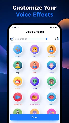 Descarga AI Voice Changer – Prankster: Cambiador de Voz Divertido - Screenshot 9