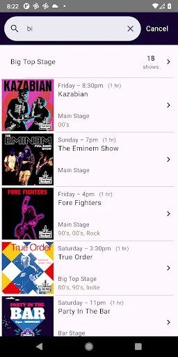 Descargar Glastonbudget APK – La App Oficial del Festival - Screenshot 6