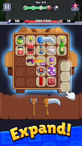 Descargar Bagbound Hero – RPG de Mochila y Supervivencia Zombie - Screenshot 6