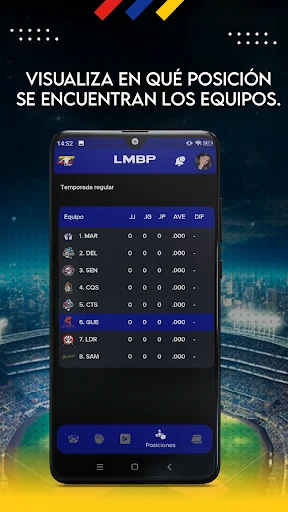 Descarga LMBP App: Resultados, Noticias y Estadísticas de Béisbol - Screenshot 5