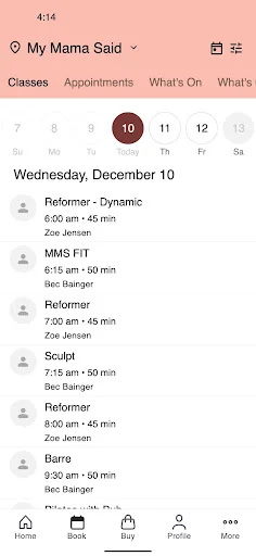 Descarga My Mama Said: Planifica y Agenda tus Clases Fácilmente - Screenshot 2