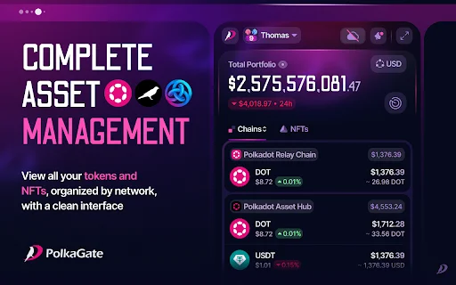 PolkaGate: La Billetera Polkadot Definitiva – Descarga Gratuita - Screenshot 4