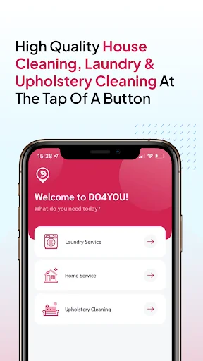 Descarga DO4YOU: Servicios de Limpieza y Lavandería a Domicilio - Screenshot 3