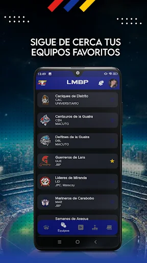 Descarga LMBP App: Resultados, Noticias y Estadísticas de Béisbol - Screenshot 3