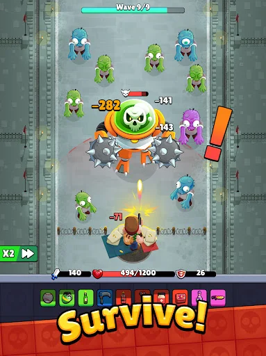 Descargar Bagbound Hero – RPG de Mochila y Supervivencia Zombie - Screenshot 15