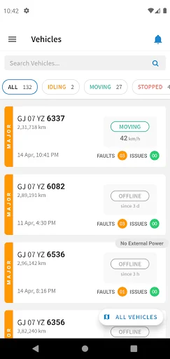 Descargar Intangles: Monitoreo de Vehículos y Flotas en Tiempo Real - Screenshot 2