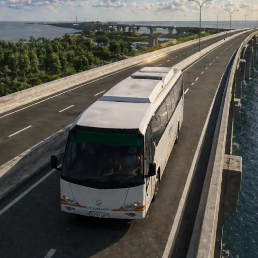 Descargar Bus Driving Around Java Island – Simulador Realista