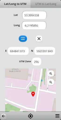 Lat/Long & UTM: Conversor de Coordenadas GPS Preciso y Rápido - Screenshot 2