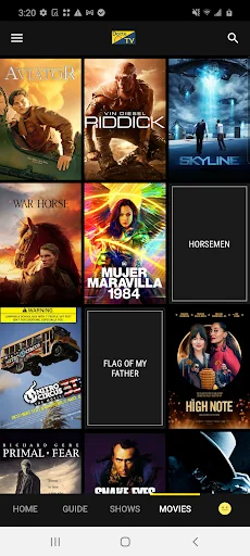 Descarga DotteTV APK: Disfruta de Streaming en Vivo y Contenido Digital - Screenshot 1