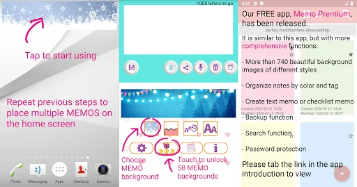 Sticky Memo Notepad Christmas: Notas Adhesivas Navideñas - Screenshot 24
