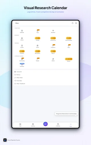 Smart Peptide Tracker: Optimiza tu Seguimiento de Péptidos - Screenshot 19