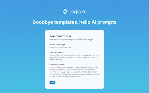 Regie.ai: Potencia tus ventas con IA – Extensión Chrome Gratuita - Screenshot 2