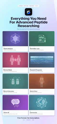 Smart Peptide Tracker: Optimiza tu Seguimiento de Péptidos - Screenshot 1