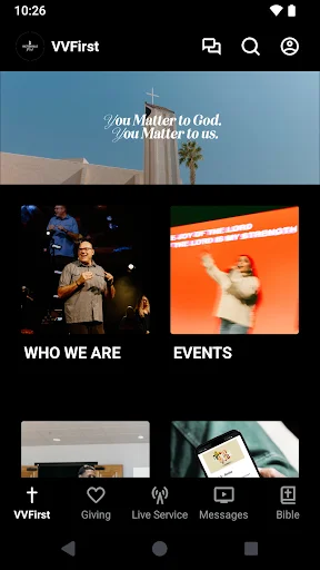 Descargar VVFirst App: Conéctate con Victorville First Assembly - Screenshot 1