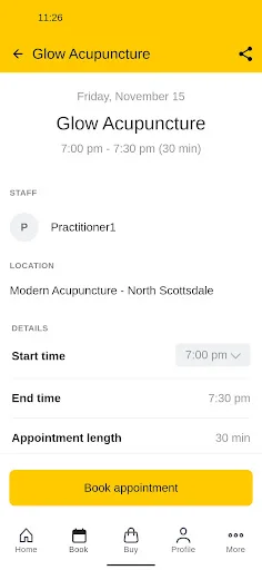 Descargar Modern Acupuncture USA – Reserva Citas Fácilmente - Screenshot 3