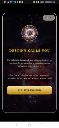 Descarga Oracle AI: Horóscopo Diario – Tu Destino con IA - Screenshot 1