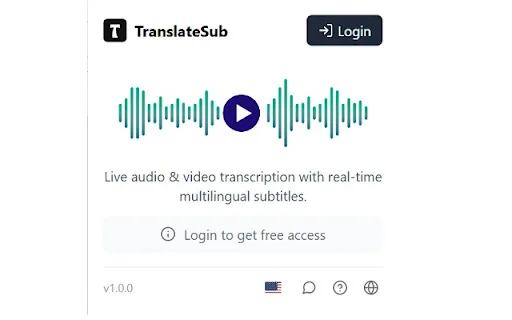 TranslateSub: Traducción y Subtítulos en Tiempo Real – Descarga - Screenshot 1