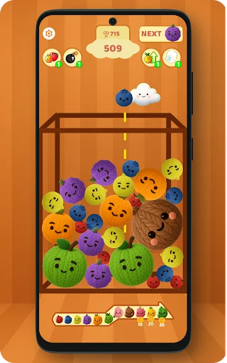 Descarga Fruit Merge Puzzle – Combina frutas y gana gratis - Screenshot 1
