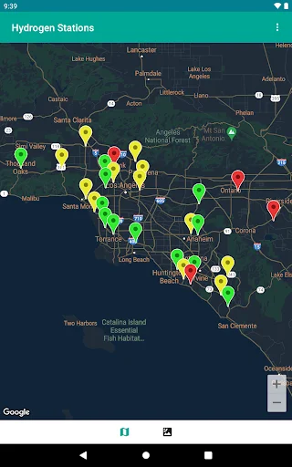Hydrogen Stations USA: Localizador de Hidrógeno para tu Vehículo - Screenshot 9