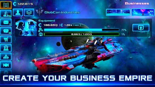 Idle Space Business Tycoon: Crea tu Imperio Espacial Gratis - Screenshot 10
