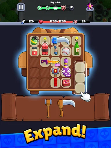Descargar Bagbound Hero – RPG de Mochila y Supervivencia Zombie - Screenshot 14