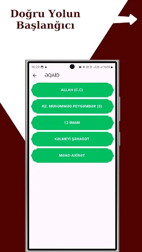 Descarga Mömin Bələdçisi + Namaz Vaxtı – Guía Espiritual Completa - Screenshot 2
