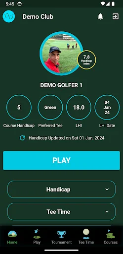 Descargar Online Golf App 6.2.6 – Software de Gestión Web - Screenshot 3