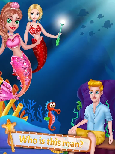 Descarga Princess Mermaid Story – Vive Aventuras Submarinas Gratis - Screenshot 8