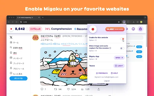 Migaku: Aprende idiomas con Netflix y YouTube – Descarga gratuita - Screenshot 1