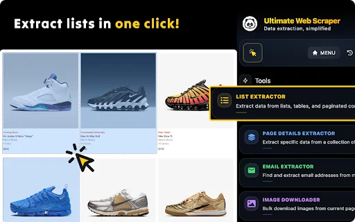 Ultimate Web Scraper: Extrae datos de sitios web al instante - Screenshot 2
