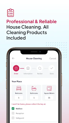 Descarga DO4YOU: Servicios de Limpieza y Lavandería a Domicilio - Screenshot 2
