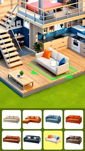 Happy Merge Home: ASMR – Descarga el juego de diseño y puzzles - Screenshot 7