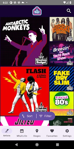 Descargar Glastonbudget APK – La App Oficial del Festival - Screenshot 1