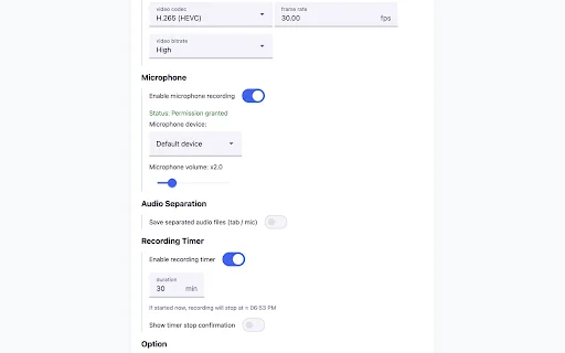 Instant Tab Recorder: Grabador de Pantalla Privado para Chrome - Screenshot 4