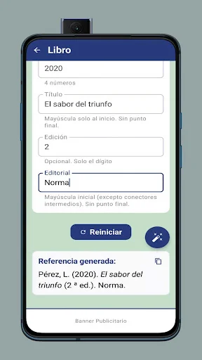 GenerAPA: Generador de Citas APA Automático – Descarga Gratis - Screenshot 26