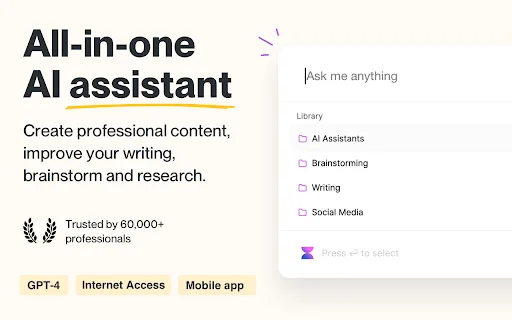 Voila AI: Tu Asistente Inteligente para Productividad y Escritura - Screenshot 1