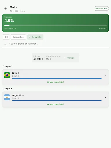 My Cup Stickers 2026: Intercambia tus estampas al instante - Screenshot 12