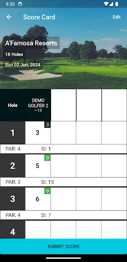 Descargar Online Golf App 6.2.6 – Software de Gestión Web - Screenshot 10