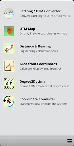Lat/Long & UTM: Conversor de Coordenadas GPS Preciso y Rápido - Screenshot 1