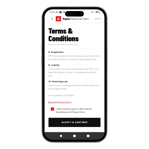 Descarga Rapid Response – Alertas SOS para Protección Animal - Screenshot 2