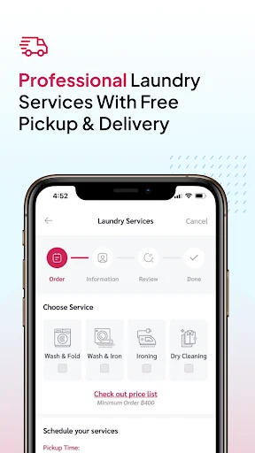 Descarga DO4YOU: Servicios de Limpieza y Lavandería a Domicilio - Screenshot 4